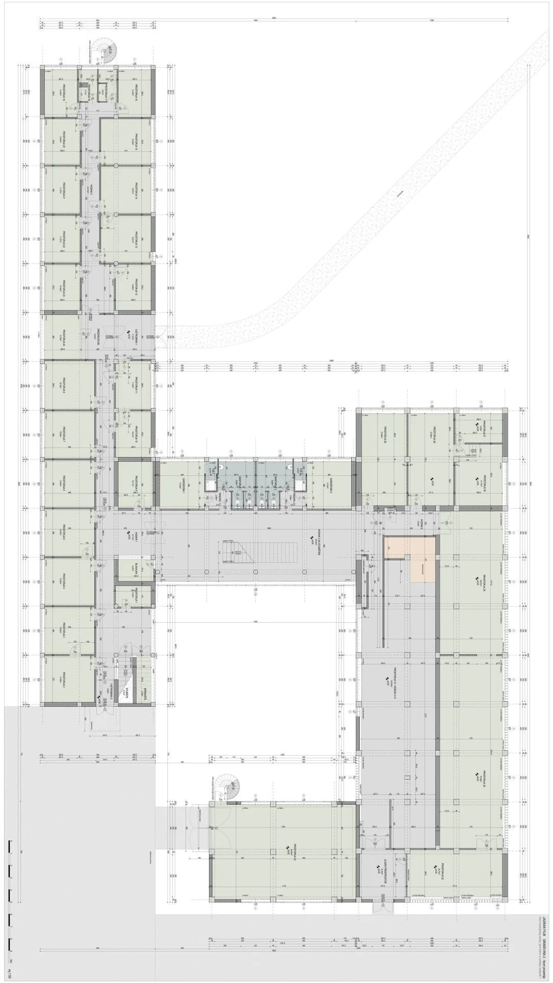 Laboratory ground floor plan