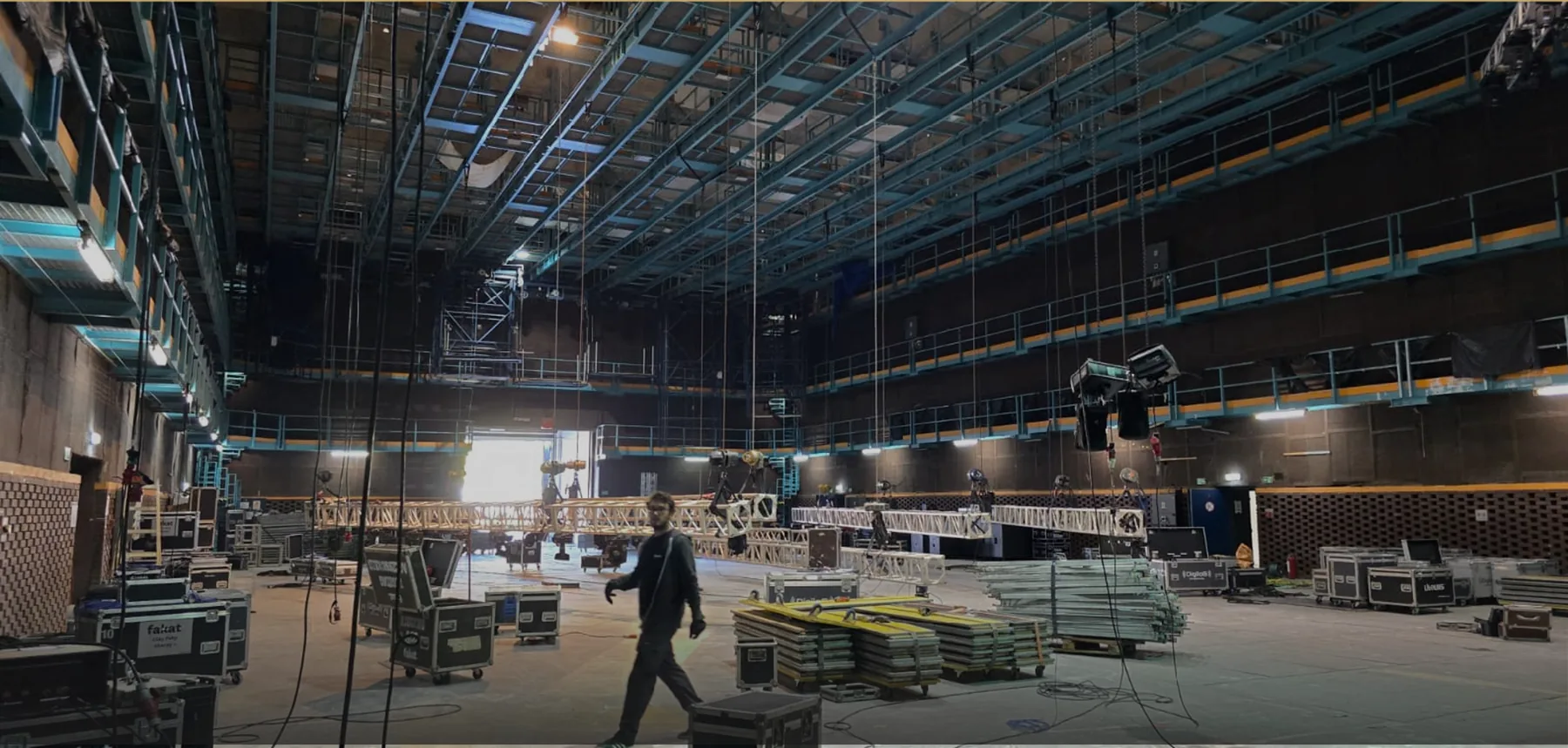 Interior of Studio 2 at Jadran Film