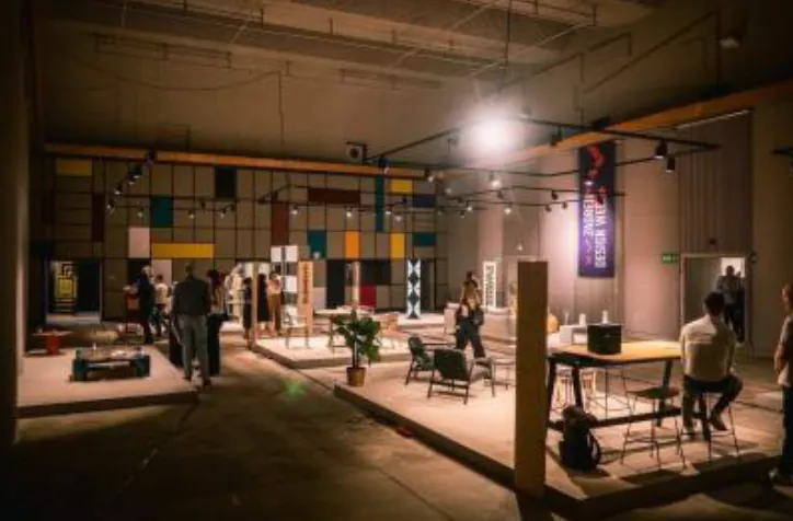 Studio 3 configured for event and exhibition use
